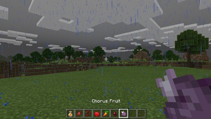 Owoc refrenu otrzymasz rozbijając roślinę o tej nazwie - Minecraft: Żywność - schematy, crafting - Minecraft - poradnik do gry