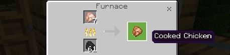 Pieczony kurczak to usmażony drób - Minecraft: Żywność - schematy, crafting - Minecraft - poradnik do gry