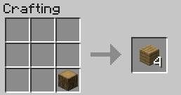 Używane jako element budulcowy, zasilający piec, oraz do tworzenia innych obiektów drewnianych - Minecraft: Elementy konstrukcyjne, wyposażenie - shcematy, crafting - Minecraft - poradnik do gry