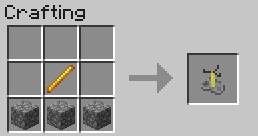 Statyw umożliwia tworzenie mikstur - Minecraft: Elementy konstrukcyjne, wyposażenie - shcematy, crafting - Minecraft - poradnik do gry