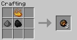 Służy za zapalnik, działa jak krzesiwo - Minecraft: Pozostałe - schematy, crafting - Minecraft - poradnik do gry