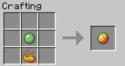 Używany do tworzenia mikstur (odporność na ogień) - Minecraft: Pozostałe - schematy, crafting - Minecraft - poradnik do gry