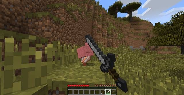 Walka mieczem - Minecraft: Walka wręcz, blokowanie - Minecraft - poradnik do gry