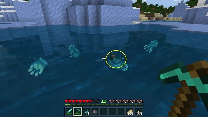 Świecący torbiel służy do stworzenia - Minecraft Caves & Cliffs: Świecąca kałamarnica - występowanie, zastosowanie - Minecraft - poradnik do gry