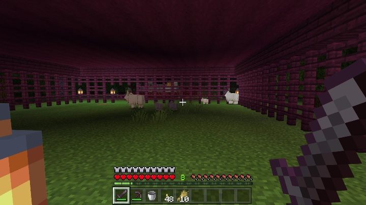 Jeśli chce się ją trzymać w zagrodzie, musi być ona zamknięta - Minecraft Caves & Cliffs: Koza - występowanie, zastosowanie - Minecraft - poradnik do gry