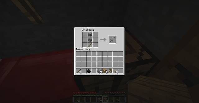 Miecz - Minecraft: Drugi dzień - jak przeżyć? - Minecraft - poradnik do gry