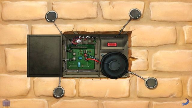 Widać jak na dłoni, że ktoś przeciął kabel. - George - Gallery I | Paryż | Broken Sword The Serpents Curse - Broken Sword: The Serpents Curse - poradnik do gry