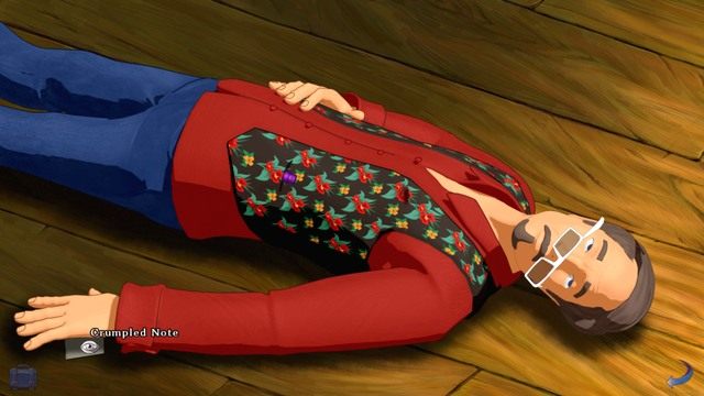 Możesz zamknąć zmarłemu oczy i poprawić okulary. - George - Gallery I | Paryż | Broken Sword The Serpents Curse - Broken Sword: The Serpents Curse - poradnik do gry