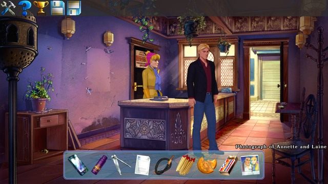 Na zdjęciu widać Ariette z Lainem. - George - Henris Apartment, Vera Security | Paryż - Broken Sword: The Serpents Curse - poradnik do gry