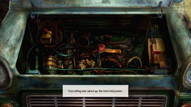 Tak oto naprawisz klakson. - George - Hobbs Yard, Artists Studio | Londyn - Broken Sword: The Serpents Curse - poradnik do gry