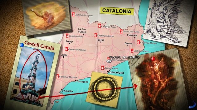 Przed tobą mapa i szkice. - George - Hobbs Yard, Hobbs Studio, Hobbs Loft Apartment | Londyn - kolejna wizyta - Broken Sword: The Serpents Curse - poradnik do gry