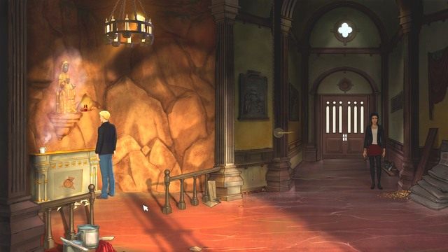 Pearl i Duane sobie poszli. - Nico,George - Santa Cova chapel | Montserrat | Broken Sword The Serpents Curse - Broken Sword: The Serpents Curse - poradnik do gry