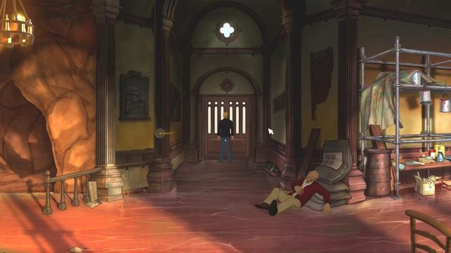 Gehnen zabił bezbronnego człowieka. - George I Nico - Santa Cova chapel; Cable Car | Montserrat - Broken Sword: The Serpents Curse - poradnik do gry