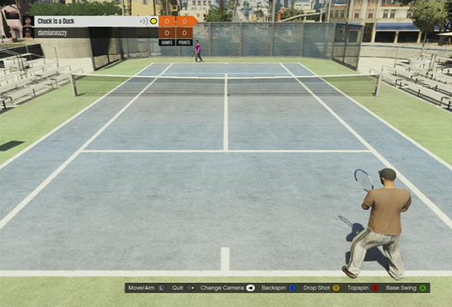 Tenis - GTA Online: Rozrywki - opis, porady - GTA Online - poradnik do gry