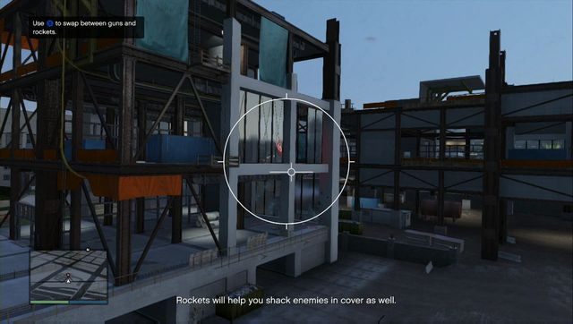 Spróbuj strzelać z kamery z wnętrza pojazdu - GTA Online: Wyzwania nr 6-10 | Szkoła Latania San Andreas DLC - GTA Online - poradnik do gry