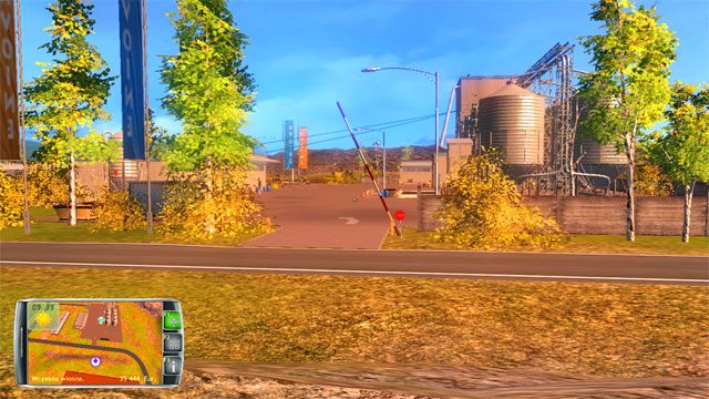 Niedaleko od farmy na wschodzie znajduje się skup zboża. - Budynki na mapie | Elementy gry Symulator Farmy 2014 - Symulator Farmy 2014 - poradnik do gry