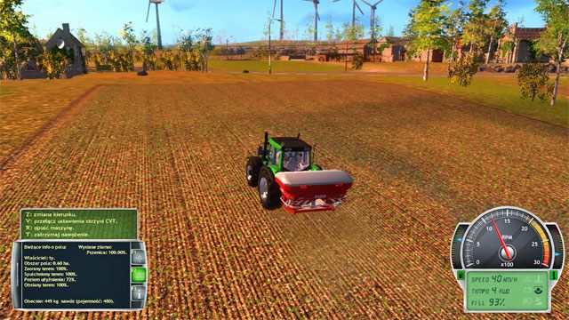 Nawożenie jest najszybszym procesem w polu. - Nawożenie | Prace rolne Symulator Farmy 2014 - Symulator Farmy 2014 - poradnik do gry