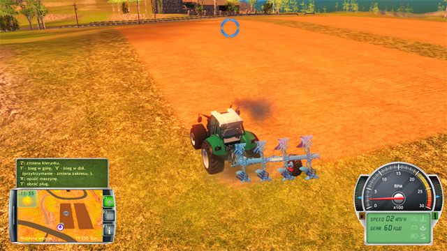 W zamian za zapłatę zaoraj pole sąsiada. - Poznanie farmy i pierwsze prace | Kariera Symulator Farmy 2014 - Symulator Farmy 2014 - poradnik do gry