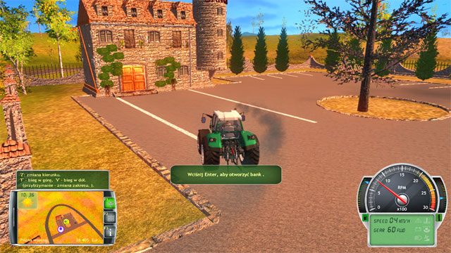 Dotarłeś do banku. - Poznanie farmy i pierwsze prace | Kariera Symulator Farmy 2014 - Symulator Farmy 2014 - poradnik do gry
