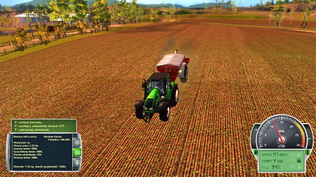 Wymiana rozsiewacza nawozu jest kosztowna i nie jest zbyt opłacalna. - Działalność w polu na większą skalę | Rozwój gospodarstwa Symulator Farmy 2014 - Symulator Farmy 2014 - poradnik do gry