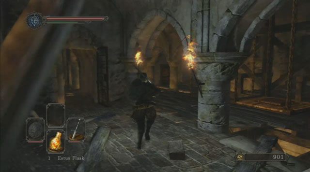 Zjedź windą - Forest Of The Fallen Giants (II) - Dark Souls II - poradnik do gry