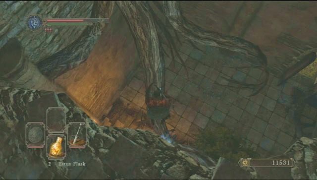 Zeskocz na gałąź - Forest Of The Fallen Giants - Pójdźmy dalej - Dark Souls II - poradnik do gry