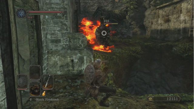 Obrzuć wroga bombami - Forest Of The Fallen Giants - Pójdźmy dalej - Dark Souls II - poradnik do gry