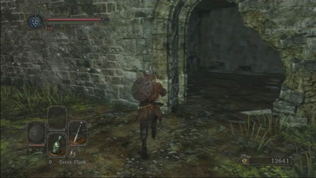 Przejdź przez dziurę - Forest Of The Fallen Giants - Pójdźmy dalej - Dark Souls II - poradnik do gry