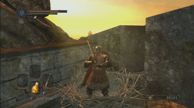 Skorzystaj z gniazda - Forest Of The Fallen Giants - Pójdźmy dalej - Dark Souls II - poradnik do gry