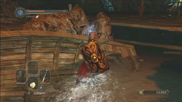 Zabierz przedmioty z łodzi - No Mans Wharf - Dark Souls II - poradnik do gry
