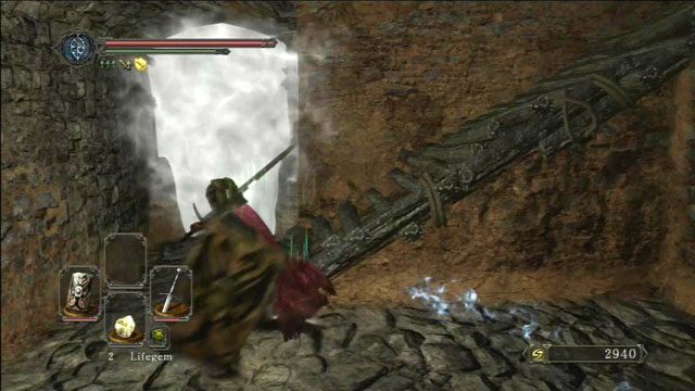 Przejdź przez mgłę - Earthen Peak - Dark Souls II - poradnik do gry