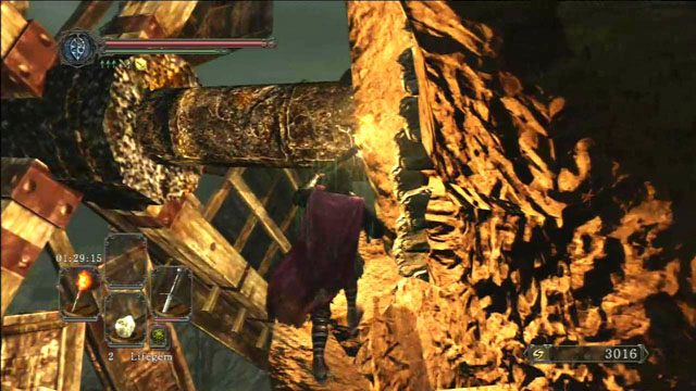 Podpal mechanizm - Earthen Peak - Dark Souls II - poradnik do gry