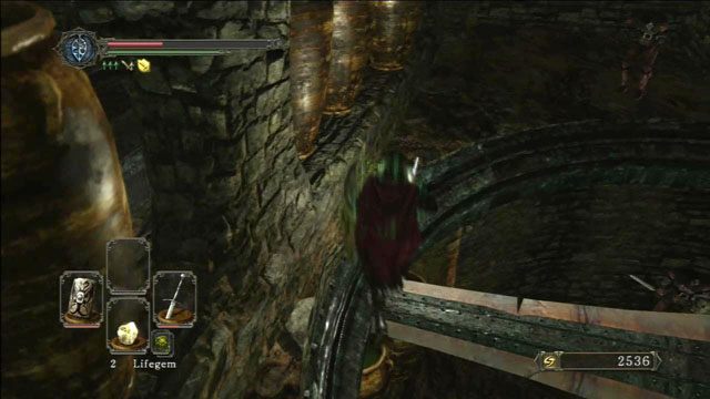 Zeskocz w dół - Earthen Peak - Dark Souls II - poradnik do gry