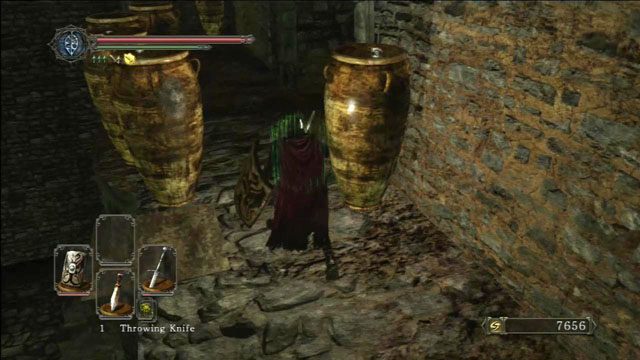 Zbadaj ściany w poszukiwaniu ukrytych pomieszczeń - Earthen Peak - Dark Souls II - poradnik do gry