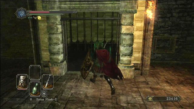 Skorzystaj z windy - Iron Keep - droga przez fortecę - Dark Souls II - poradnik do gry