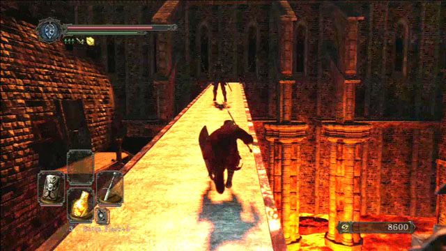 Przebiegnij przez most - Iron Keep - droga przez fortecę - Dark Souls II - poradnik do gry