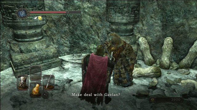 Porozmawiaj z Gavlanem - Doors Of Pharros - Dark Souls II - poradnik do gry