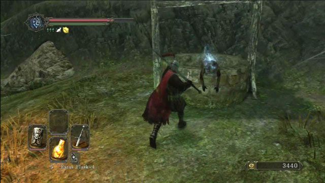 Wskocz do studni - Brightstone Cove Of Tseldora - obóz - Dark Souls II - poradnik do gry