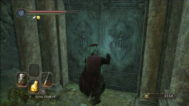 Otwórz drzwi - Brightstone Cove Of Tseldora - obóz - Dark Souls II - poradnik do gry