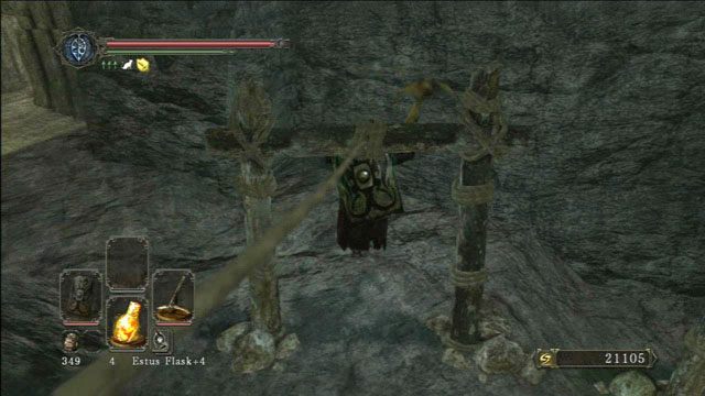 Zjedź po linie - Brightstone Cove Of Tseldora - leże królowej - Dark Souls II - poradnik do gry