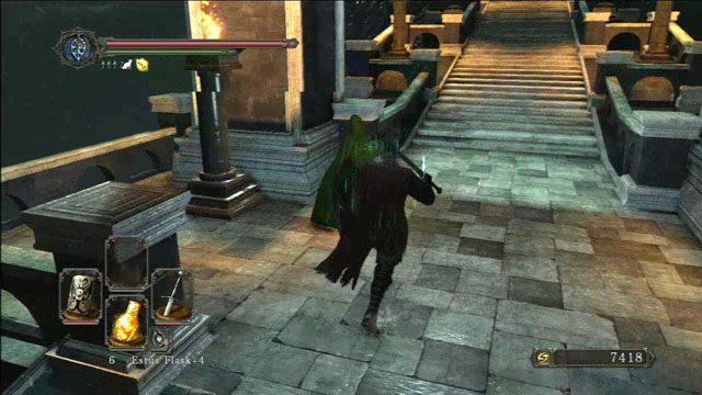 Wejdź na most - Shrine Of Winter - Dark Souls II - poradnik do gry