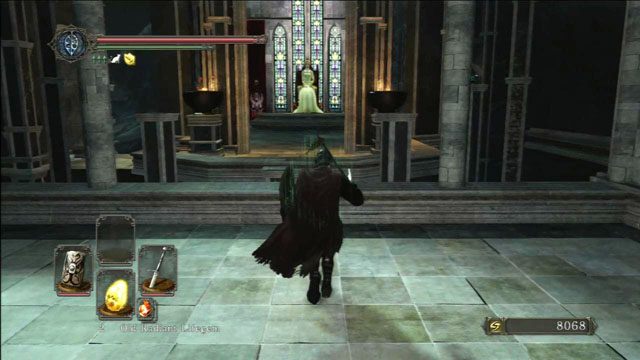 Porozmawiaj z królową - Drangleic Castle - dziedziniec - Dark Souls II - poradnik do gry