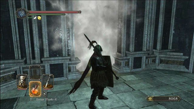 Przejdź przez mgłę - Drangleic Castle - dziedziniec - Dark Souls II - poradnik do gry