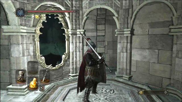 Skorzystaj z windy - Drangleic Castle - wnętrza - Dark Souls II - poradnik do gry