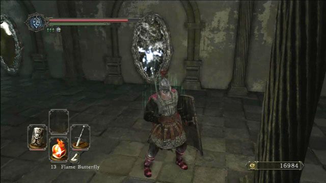 Z luster wychodzą przeciwnicy - Aldias Keep - Dark Souls II - poradnik do gry