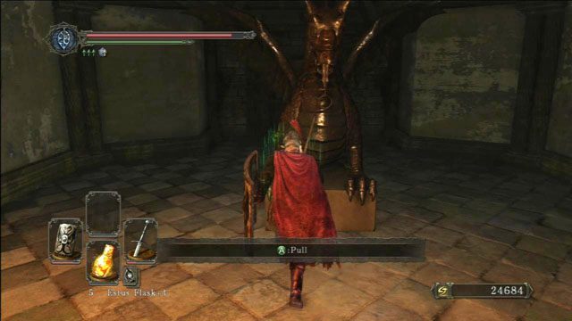 Użyj przełącznika - Aldias Keep - Dark Souls II - poradnik do gry