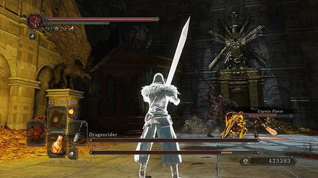 Dragonrider z łukiem na górze - Twin Dragonriders | Jak pokonać bossa | Dark Souls II - Dark Souls II - poradnik do gry