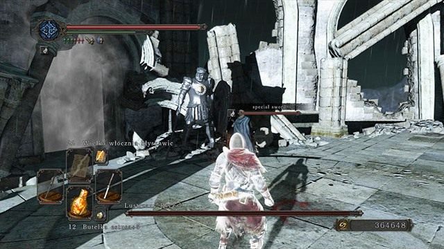 Towarzysz przegląda się w lustrzanej tarczy - Looking Glass Knight | Jak pokonać bossa | Dark Souls II - Dark Souls II - poradnik do gry