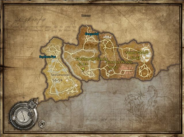 Prowincja Sylvanoth. - Poziomy 48-53 | Zdobywanie poziomów przez wykonywanie zadań | TERA - TERA - poradnik szybkiego levelowania