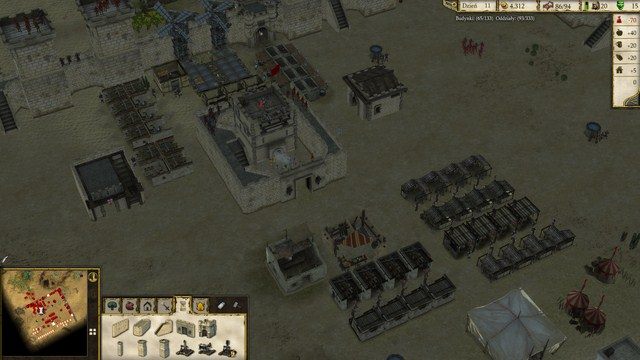 Dobrze prosperujący zamek to podstawa. - Najpierw gospodarka, potem wojsko | Taktyki - Twierdza: Krzyżowiec II - poradnik do gry